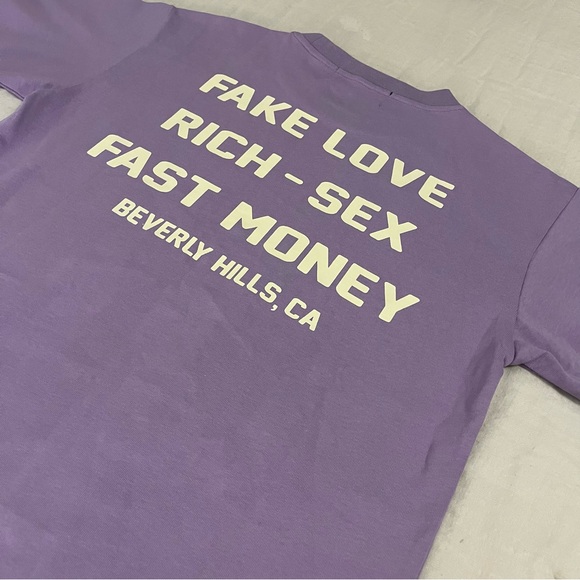 NWOT Homme Femme Beverly Hills T-Shirt Sz Small - Picture 5 of 6